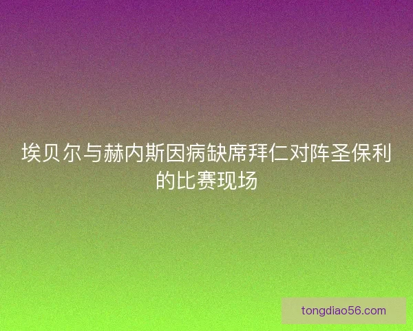 埃贝尔与赫内斯因病缺席拜仁对阵圣保利的比赛现场 埃贝尔与赫内斯因病缺席拜仁对阵圣保利的比赛现场